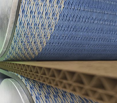 GKD Bluebacker corrugated belt